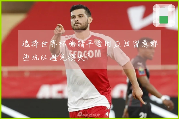 选择世界杯竞猜平台时应该留意哪些坑以避免损失？